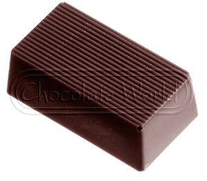 CW2354 Блок — Поликарбонатная форма для шоколадных конфет | Chocolate World Бельгия