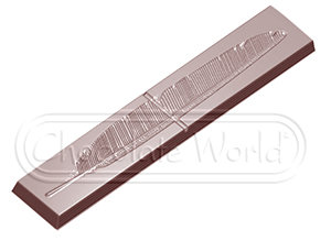 CW1611 Шоколадная плитка — Поликарбонатная форма для шоколадных конфет | Chocolate World Бельгия