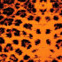 SD102. Трафарет.лист-пленка ДЕКОРШОК леопард (пакет 15 шт.)