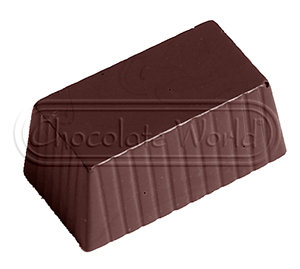 CW2357 Блок — Поликарбонатная форма для шоколадных конфет | Chocolate World Бельгия