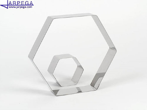 Шестиугольник кольцо нержавейка 20х23х4 см | Jarpega Испания