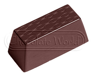 CW2358 Блок — Поликарбонатная форма для шоколадных конфет | Chocolate World Бельгия