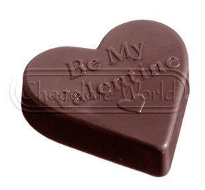 CW1377 СЕРДЦЕ СВЯТОГО ВАЛЕНТИНА — Поликарбонатная форма для шоколадных конфет | Chocolate World Бельгия