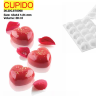 CUPIDO Cиликоновая объемная форма СЕРДЕЧКО для минипирожных тортафлекс 3D | Silikomart Tortaflex 3D