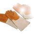 Перчатки кожаные для пекарей защитные удлиненные (до +250 градусов) | Франция