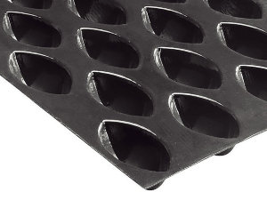 FP01154. (32 канелли — 8,4 x 4,4 х h3,5 см) Профессиональная силиконовая форма Флексипан (53х32,5 см) | Flexipan Demarle Франция