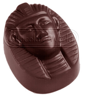 CW1020 Тутанхамон — Поликарбонатная форма для шоколадных конфет | Chocolate World Бельгия