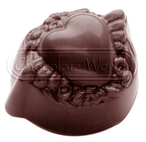CW1473 СЕРДЦЕ — Поликарбонатная форма для шоколадных конфет | Chocolate World Бельгия