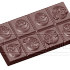 CW1589 Плитка со смайлами — Поликарбонатная форма для шоколадных конфет | Chocolate World Бельгия