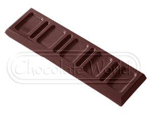 CW2090 Шоколадная плитка — Поликарбонатная форма для шоколадных конфет | Chocolate World Бельгия