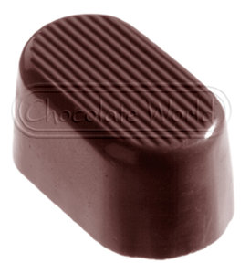 CW1031 Овал — Поликарбонатная форма для шоколадных конфет | Chocolate World Бельгия