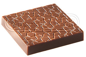 CW1775 Серия Caraques — Поликарбонатная форма для шоколадных конфет | Chocolate World Бельгия