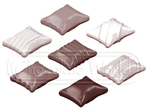 CW1597 Фэнтези — Поликарбонатная двойная форма для шоколадных конфет | Chocolate World Бельгия